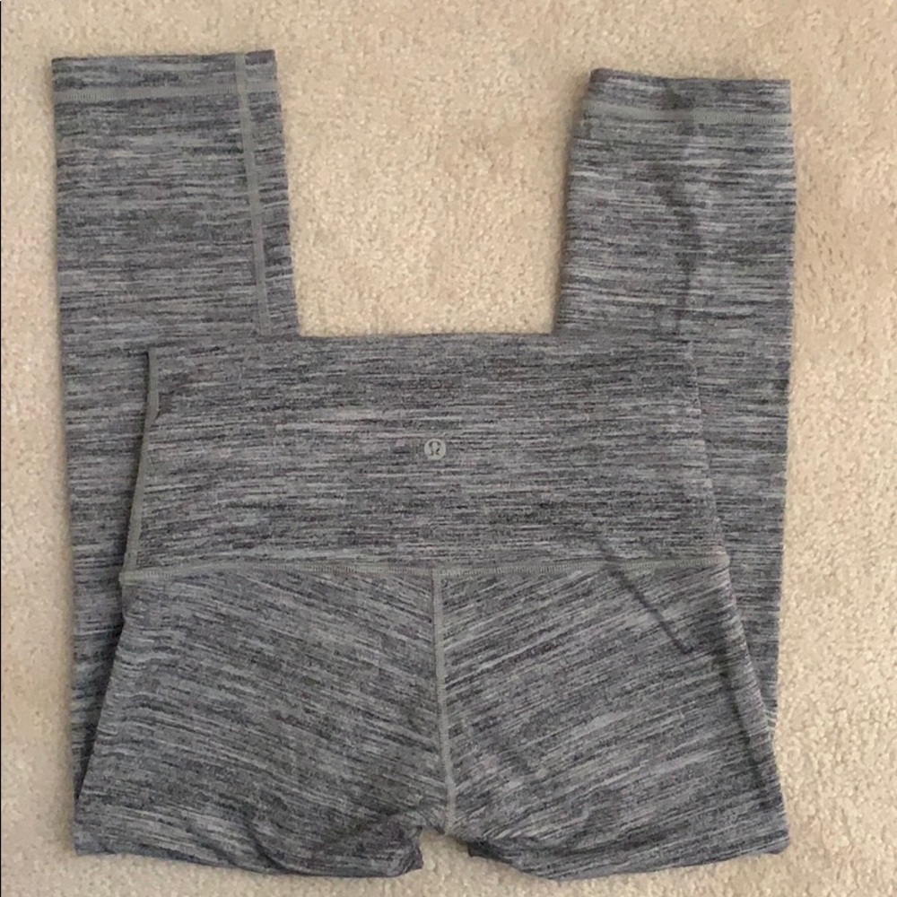 Lululemon wunder under cropped leggings